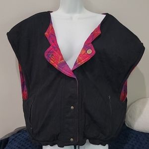 Vintage Skea reversible vest!